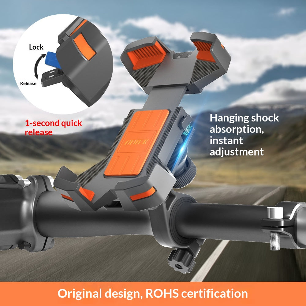 Bike Phone Mount - Silicone Shockproof Holder