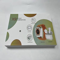X8X9X10 Smart Watch Wireless Power Bank Bluetooth Headset Charging Plug Six-piece