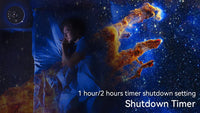 12-in-1 Galaxy Star Projector - Meteor Night Light Lamp with Ultra Clear HD Projection