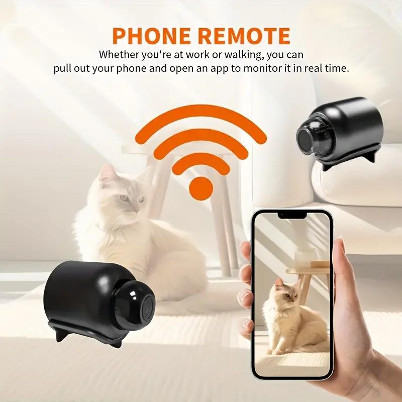 X5 Wireless Home Security Camera, 720P HD, WiFi Support, Magnetic Mount, USB Powered,