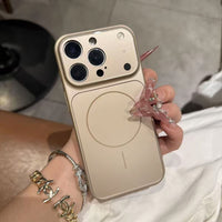 Magnetic iPhone Case - Solid Color Nano Frosted Glass MagSafe Compatible