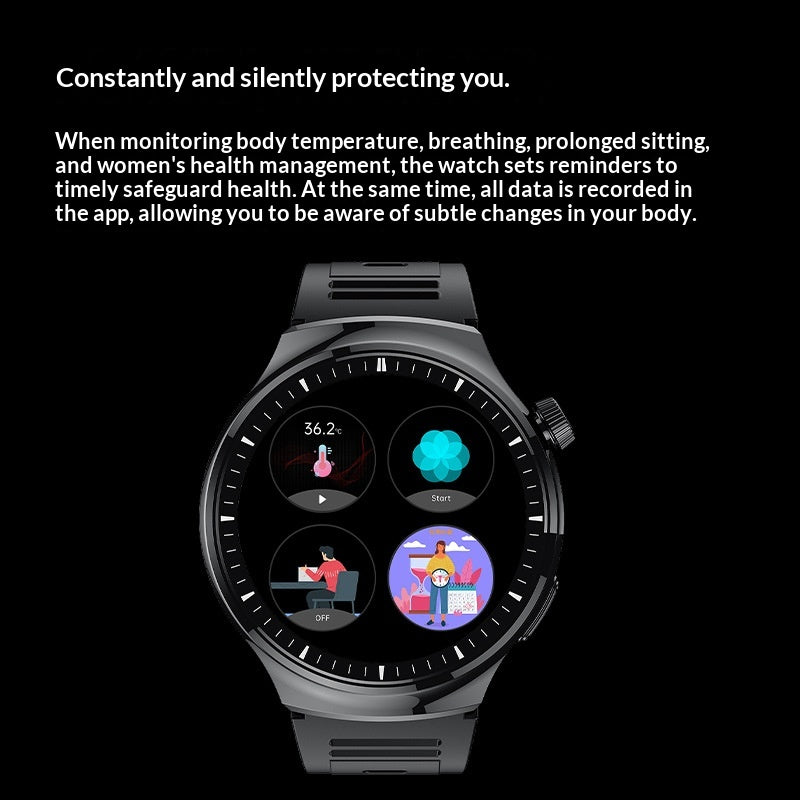 Smart Watch with Heart Rate Monitor & Offline Payment