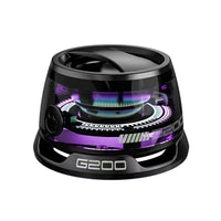 Wireless Portable Bluetooth Speaker - RGB LED, Magnetic Base, Mini UFO Design