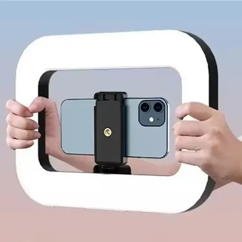 Ring Light Rechargeable For Phone Live Streaming And Selfies