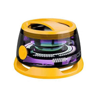 Wireless Portable Bluetooth Speaker - RGB LED, Magnetic Base, Mini UFO Design