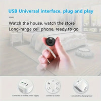 Mini WiFi Security Camera 1080P - Night Vision & Motion Detection | Smart Home CCTV