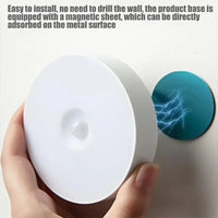 PIR Motion Sensor LED Night Light - USB Rechargeable Wireless Cabinet Lamp