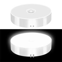 PIR Motion Sensor LED Night Light - USB Rechargeable Wireless Cabinet Lamp