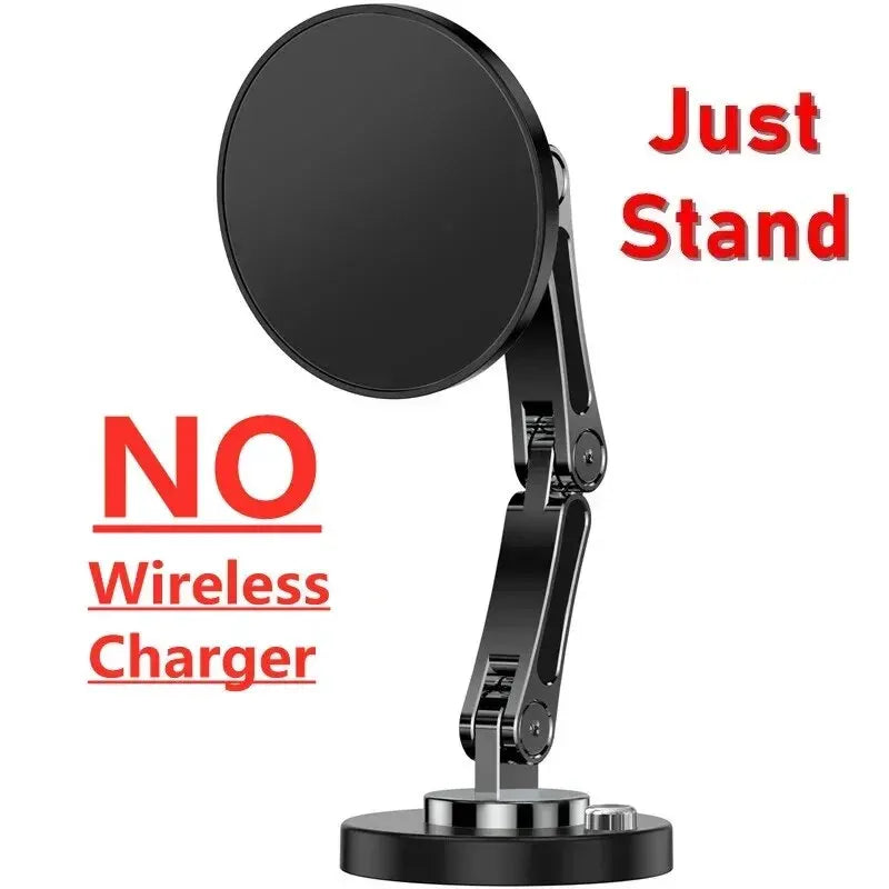 Magnetic Car Wireless Charger Stand - 360° Rotation MagSafe Car Mount with Fast Charging