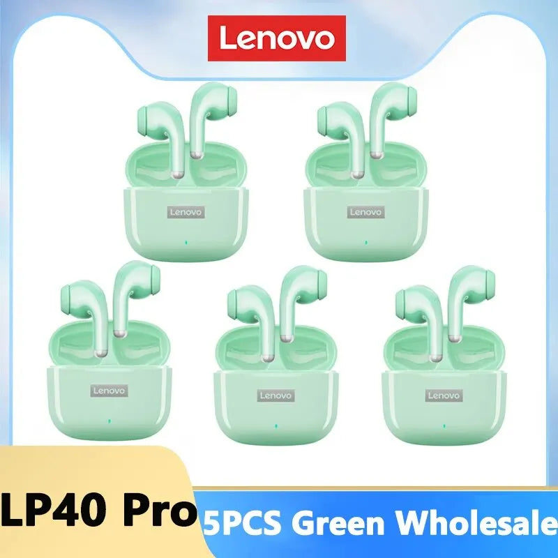 Lenovo LP40 Pro Wireless Earbuds - Bluetooth 5.3 with Touch Control