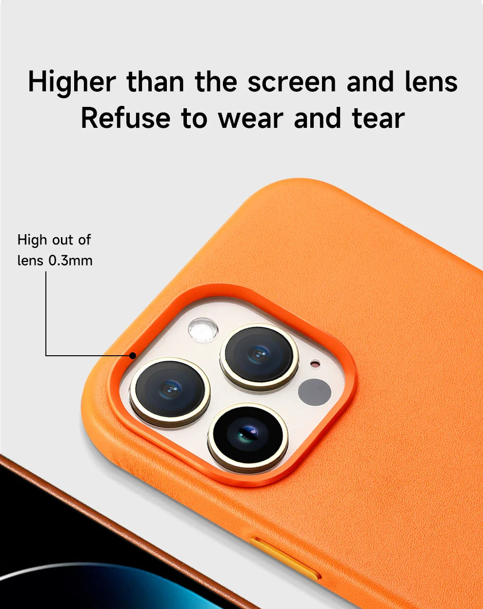 Premium MagSafe Leather Case for iPhone 17/16/15/14 Pro Max - Genuine Leather Magnetic Cover