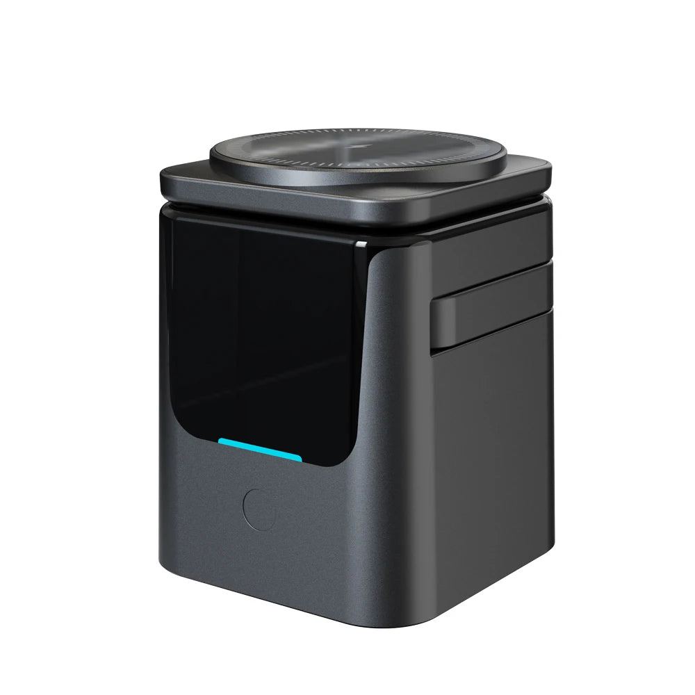 Magnetic 3-in-1 Wireless Charger Station - iPhone, Apple Watch & AirPods Fast Charging Dock