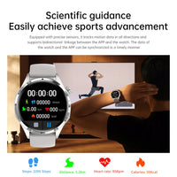 Smart Watch GT5 Pro - AMOLED GPS NFC Fitness Tracker with Heart Rate Monitor