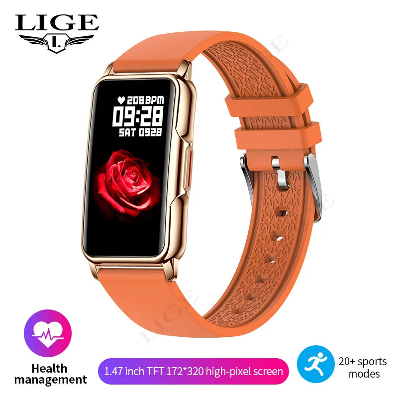 Smart Watch for Women & Men - Bluetooth Call, Heart Rate & Fitness Tracker