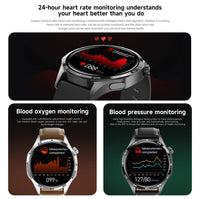 Smart Watch GT5 Pro - AMOLED GPS NFC Fitness Tracker with Heart Rate Monitor