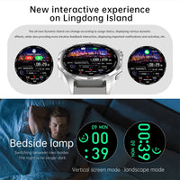 Smart Watch GT5 Pro - AMOLED GPS NFC Fitness Tracker with Heart Rate Monitor
