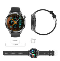 Smart Watch GT5 Pro - AMOLED GPS NFC Fitness Tracker with Heart Rate Monitor