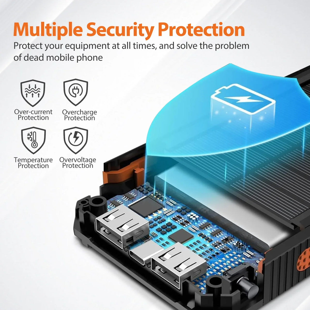 Urban Shield SolarGuard™ Emergency Power Bank