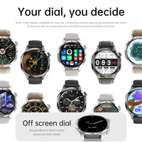 Smart Watch GT5 Pro - AMOLED GPS NFC Fitness Tracker with Heart Rate Monitor