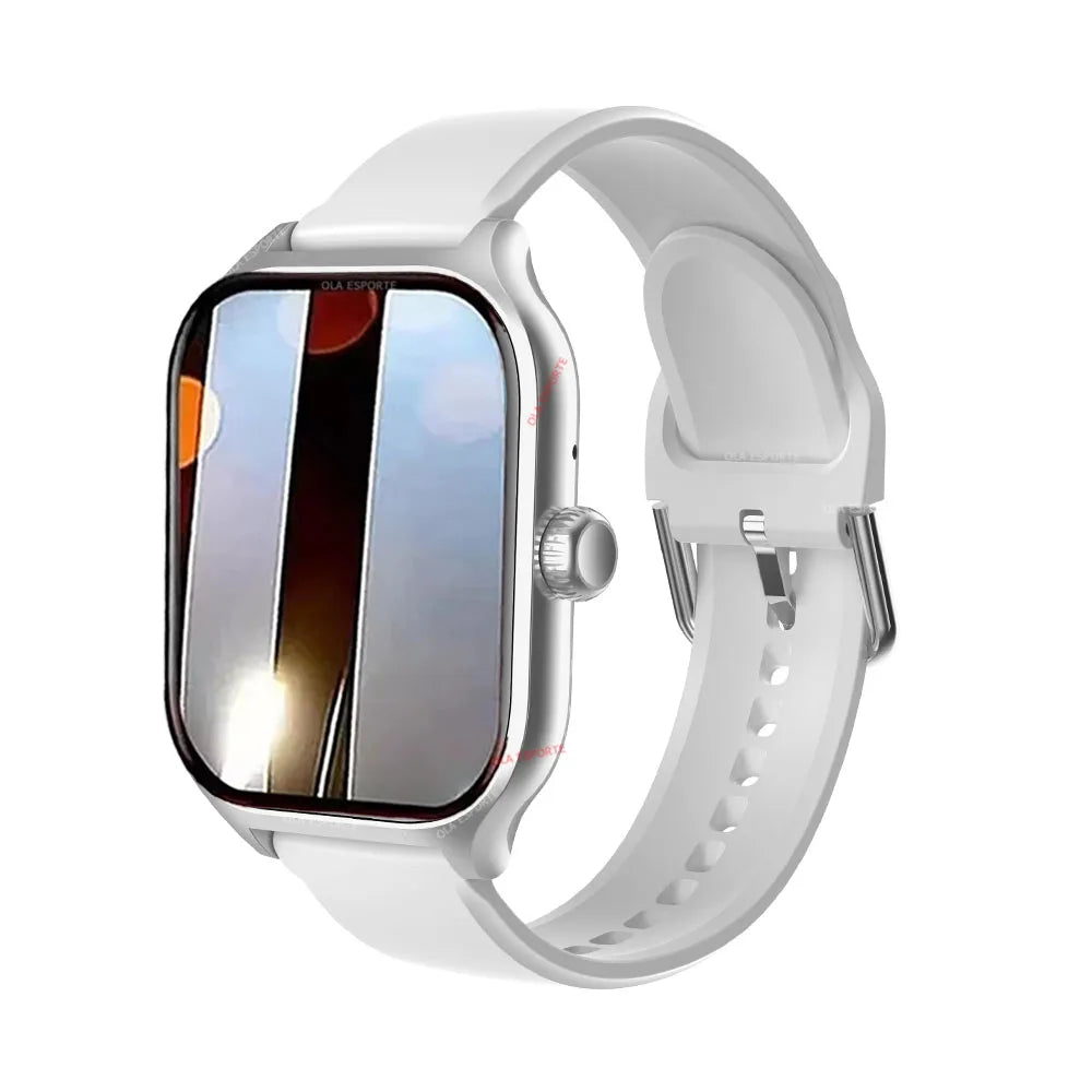 Smart Watch 2.01 Inch Bluetooth Call Fitness Tracker for Android iOS