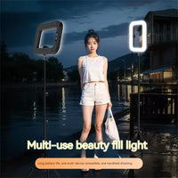 Ring Light Rechargeable For Phone Live Streaming And Selfies