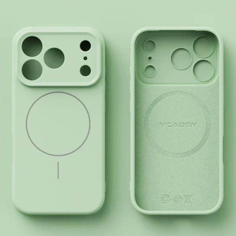 Silicone Magsafe Phone Case  (iPhone 17, 16, 15, 14, 13, 12 Pro Max, 16 Plus, 17 Air)