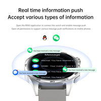 Smart Watch GT5 Pro - AMOLED GPS NFC Fitness Tracker with Heart Rate Monitor