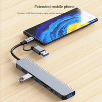 SmartGearPros 8-in-2 USB-C Hub