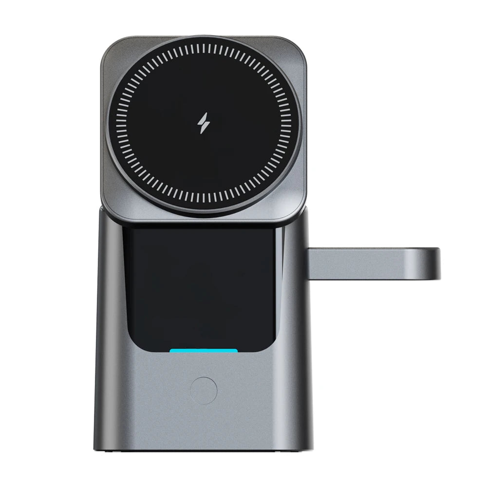 Magnetic 3-in-1 Wireless Charger Station - iPhone, Apple Watch & AirPods Fast Charging Dock