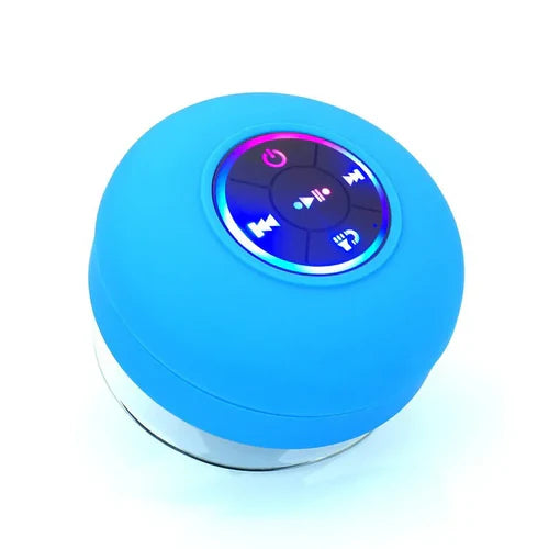 Portable Bluetooth Audio Ipx4 Waterproof Led Lights Bathroom Outdoor