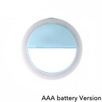 Selfie Ring Light - Clip-On LED Light for Phones, Tablets & Laptops
