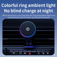 30W Ice Cooling Magnetic Wireless Car Charger - MagSafe Fast Charging Phone Mount