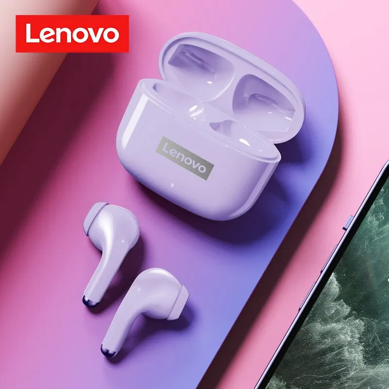 Lenovo LP40 Pro Wireless Earbuds - Bluetooth 5.3 with Touch Control