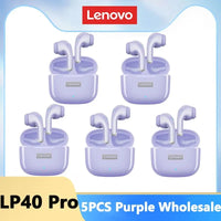 Lenovo LP40 Pro Wireless Earbuds - Bluetooth 5.3 with Touch Control