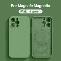 MagSafe Liquid Silicone Case for iPhone 15/14/13/12 Pro Max - Magnetic Slim Protective Cover