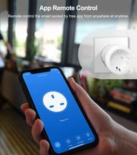 GIRIER Tuya Smart Wifi Plug EU with Power.