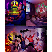 Smart LED Curtain Light APP Control RGB Dimmable DIY Pattern Music Ambient Lighting For Home Holiday Party Christmas Decoration