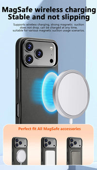 Premium MagSafe Leather Case for iPhone 17/16/15/14 Pro Max - Genuine Leather Magnetic Cover