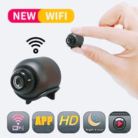 Mini WiFi Security Camera 1080P - Night Vision & Motion Detection | Smart Home CCTV