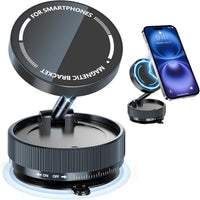 360° Vacuum Magnetic Phone Holder, Car/Gym/Mirror
