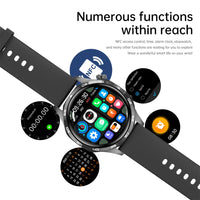 Smart Watch GT5 Pro - AMOLED GPS NFC Fitness Tracker with Heart Rate Monitor