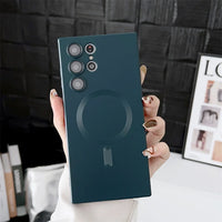 Luxury Matte Magnetic Phone Case - Samsung Galaxy S25/S24/S23/S22 Ultra