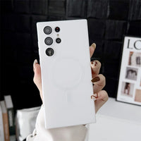 Luxury Matte Magnetic Phone Case - Samsung Galaxy S25/S24/S23/S22 Ultra