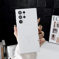 Luxury Matte Magnetic Phone Case - Samsung Galaxy S25/S24/S23/S22 Ultra