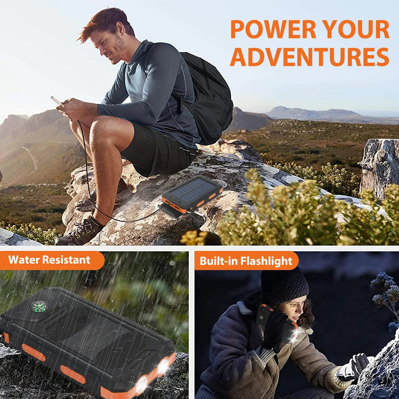 Urban Shield SolarGuard™ Emergency Power Bank