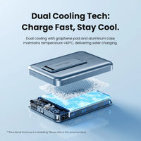Vention 10000mAh 45W Magnetic Power Bank Qi2 MagSafe