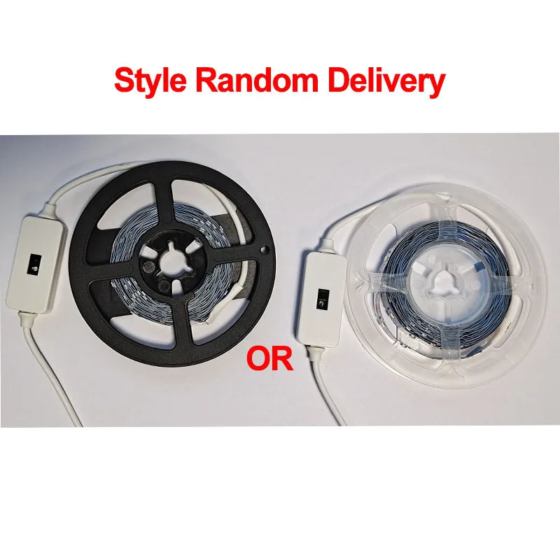 Smart USB LED Strip Lights with Hand Scan Sensor - Dimmable Under Cabinet Lighting