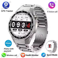 Smart Watch GT5 Pro - AMOLED GPS NFC Fitness Tracker with Heart Rate Monitor