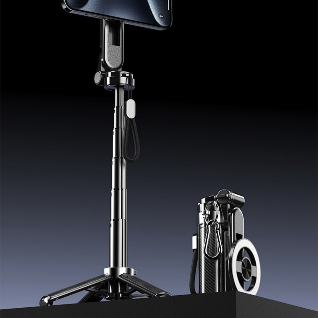 T20C Mini Magnetic Selfie Stick Bluetooth Portable Handle Camera