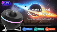12-in-1 Galaxy Star Projector - Meteor Night Light Lamp with Ultra Clear HD Projection